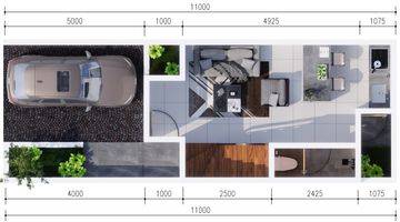 Gambar 3 Rumah Cluster Fairway Kemang Residence 2 Lantai Type Modern Tropis, Industrial Dan Classic Colonial Lokasi Strategis di Depok Harga 700 Juta An