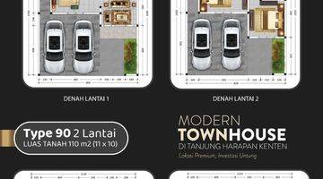 Gambar 4 Modern Town House Limited Stok di Pusat Kota Palembang