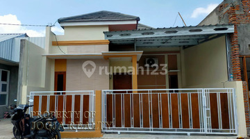tampak depan rumah dijual jogja kpr siap