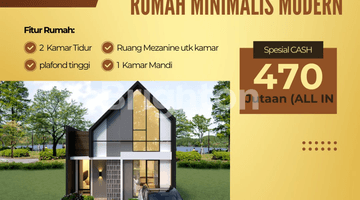 Gambar 1 Rumah Minimalis Modern di Cihanjuang