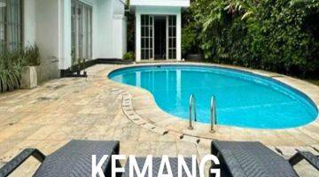 Gambar 1 Rumah Mewah Kemang Luas 1158 M2 Semi Furnished