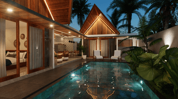 Gambar 1 Leasehold Offplan Villa 2 Bedrooms In Seminyak Near To The Beach