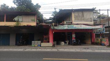 tampak depan ruko dijual di pinggir jalan