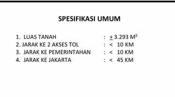 Gambar 1 lelang tanah di daerah setu cikarang