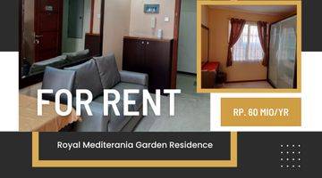 Gambar 1 Disewakan Apartemen Royal Mediterania Garden 2br Termurah Bagus