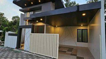 Gambar 1 Di Jual Rumah Modern Harga Murah Bonus AC, kitchen set dan Minibar di Yogyakarta