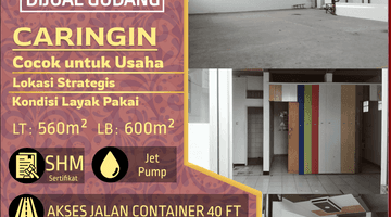 Gambar 1 Gudang di Caringin, Bandung 600 M Bagus SHM H