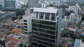 Gambar 1 Gedung 11 Lantai Area Ring 1 Menteng Dekat Tugu Tani