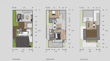 Gambar 3 Rumah Baru Metland Puri South Tresor Type 8x15m²