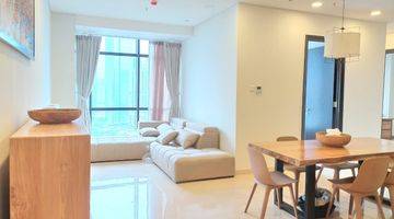 Gambar 1 Apartemen Sudirman Suites 3 Kamar Tidur Bagus Furnished