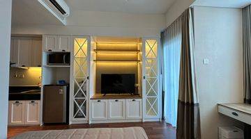 Gambar 1 Sewa Apartemen Roseville Bsd Studio 30 M2 Baru Fully Furnish