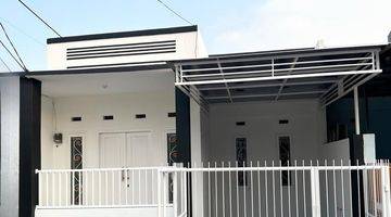 tampak depan  rumah sudah renovasi di harapan