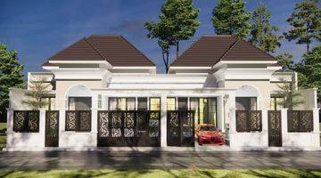 Gambar 2 Rumah Desain Mewah American Classic Purwomartani