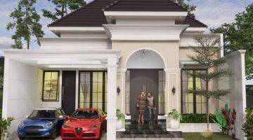 Gambar 3 Rumah Desain Mewah American Classic Purwomartani