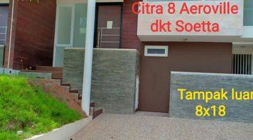 tampak depan disewakan rumah siap huni di