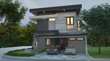 Gambar 2 Di Jual Rumah 2 Lantai Unfurnished di New Projectgrand Pakuwoncanberrarumah Hook , Surabaya