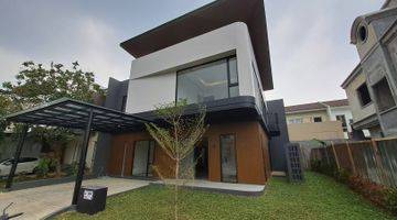 Gambar 1 Rumah 2 Lantai Bangunan Mandiri Megah Dan Modern Di Icon Bsd