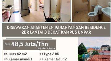 Gambar 2 Di Sewakan Apartemen Parahyangan Residence 2BR Dekat Kampus