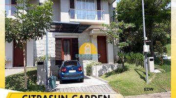tampak depan rumah artistik furnish cluster citrasun