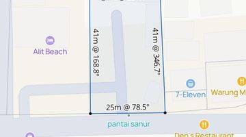 Gambar 5 Tanah premium di kawasan pantai Sanur denpasar dg LT 1000m2