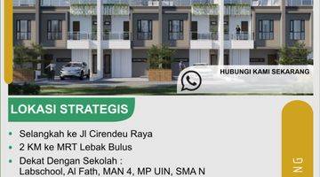 Gambar 1 New Townhouse Cirendeu Boulevard 