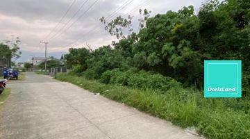 tampak depan tanah siap bangun di  di