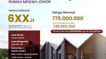 Gambar 4 RUMAH MEWAH MEDAN JOHOR HARGA MURAH SPEK SULTAN SPECIAL PRICE