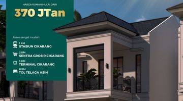 Gambar 1 Rumah Syariah Modern American Classic Dekat Stasiun Cikarang 