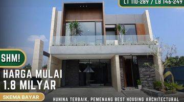 Gambar 1 Rumah 2 Lantai Baru SHM di Mlati, Sleman Hunian Best Housing Architectural