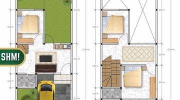 Gambar 5 Rumah 2 Lantai Baru SHM di Surabaya Timur, Model Minimalis