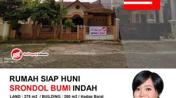 Gambar 1 Rumah 2 Lantai di Srondol Bumi Indah Semarang, Bagus Siap Pakai