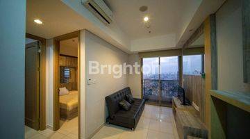 Gambar 3 APARTMENT TAMAN ANGGREK RESIDENCES 2 BEDROOM, TOWER CALYPSO STC 44M, SEMI FURNISHED, 3 AC, SPRING BED, GORDEN