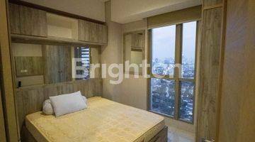 Gambar 2 APARTMENT TAMAN ANGGREK RESIDENCES 2 BEDROOM, TOWER CALYPSO STC 44M, SEMI FURNISHED, 3 AC, SPRING BED, GORDEN