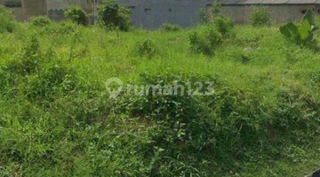 tampak depan tanah murah siap bangun di
