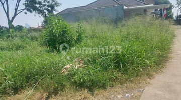 tampak depan tanah murah siap bangun di