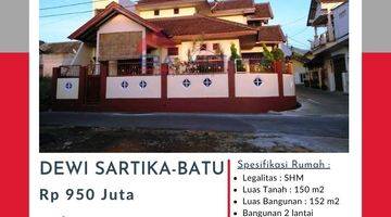 Gambar 5 rumah cantik 2 lantai di jln dewi sartika batu malang