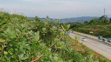 Gambar 1 Tanah Pinggir Jalan Tol Cocok Untuk Rest Area Dan Pabrik