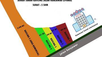 Gambar 1 Tanah di Jalan Hanjawar Cipanas, Samping Hotel Le Eminance