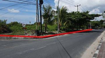 Gambar 4 Tanah Beachfront di Pantai Kedonganan Bali Cocok untuk Hotel dan Akomodasi Akses Jalan Lebar