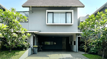 Gambar 1 Modern Tropical Townhouse Veteran Bintaro, Jakarta Selatan