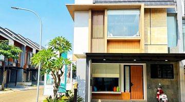 Gambar 1 Rumah Baru minimalis di Serpong dalam townhouse