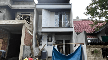 Gambar 1 Rumah Bangunan Baru 2Lt 5,5x16 4KT Villa Melati Mas Serpong