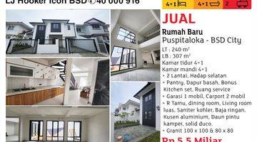 Gambar 1 Jual Rumah Baru Pupitaloka Bsd City 