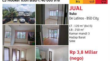 Gambar 1 Jual Ruko De Latinos Bsd City