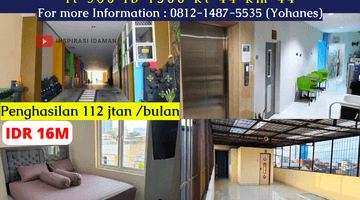 Gambar 1 Kost Rasa Hotel 5 Lantai 44 Kt Ada Lift Full Isi Gunung Sahari Jakpus