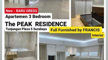 Gambar 1 Dijual Apartemen THE PEAK TUNJUNGAN PLAZA 5 Baru Full Furnished 3 Kamar Tidur