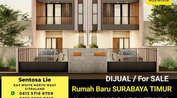 Gambar 1 Dijual Rumah Baru Jalan Mulyosari Utara - Surabaya Timur Dekat Pakuwon City, Kampus Its  , Galaxy Mall