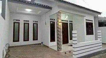 tampak depan rumah murah dekat stt telkom