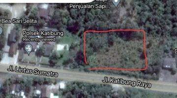 Gambar 1 Tanah di Jl. Raya Katibung 4590 SHM m²