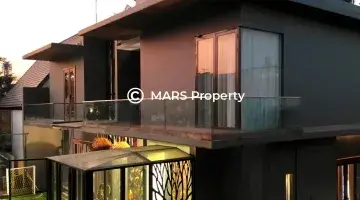 Gambar 4 Modern Industrial House Kebayoran Baru Selangkah Ke Scbd, Beautiful View, 4 Lantai